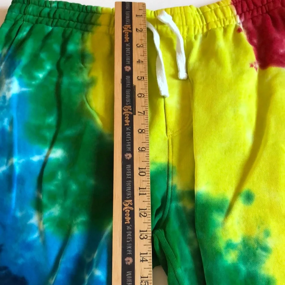 Ralph Lauren Tie Dye Cotton Shorts Bright Tie Dye POLO Ralph Lauren Rare